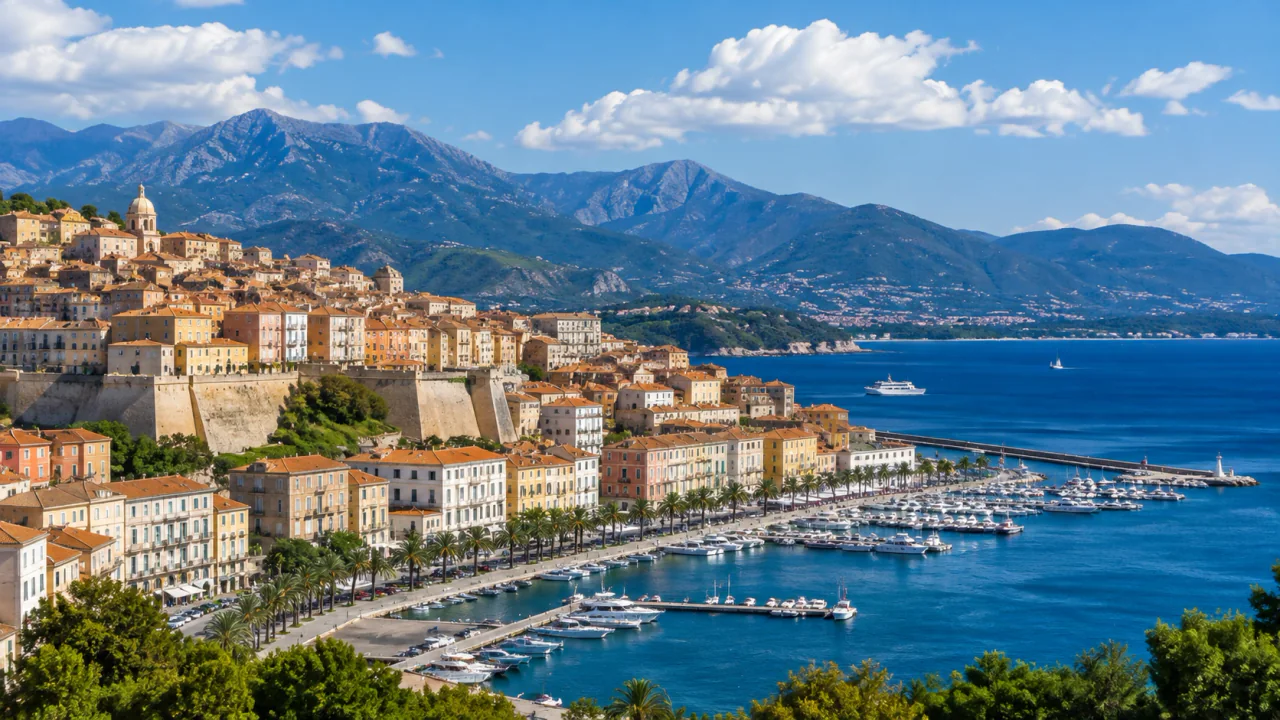 Ajaccio feribot varış noktası