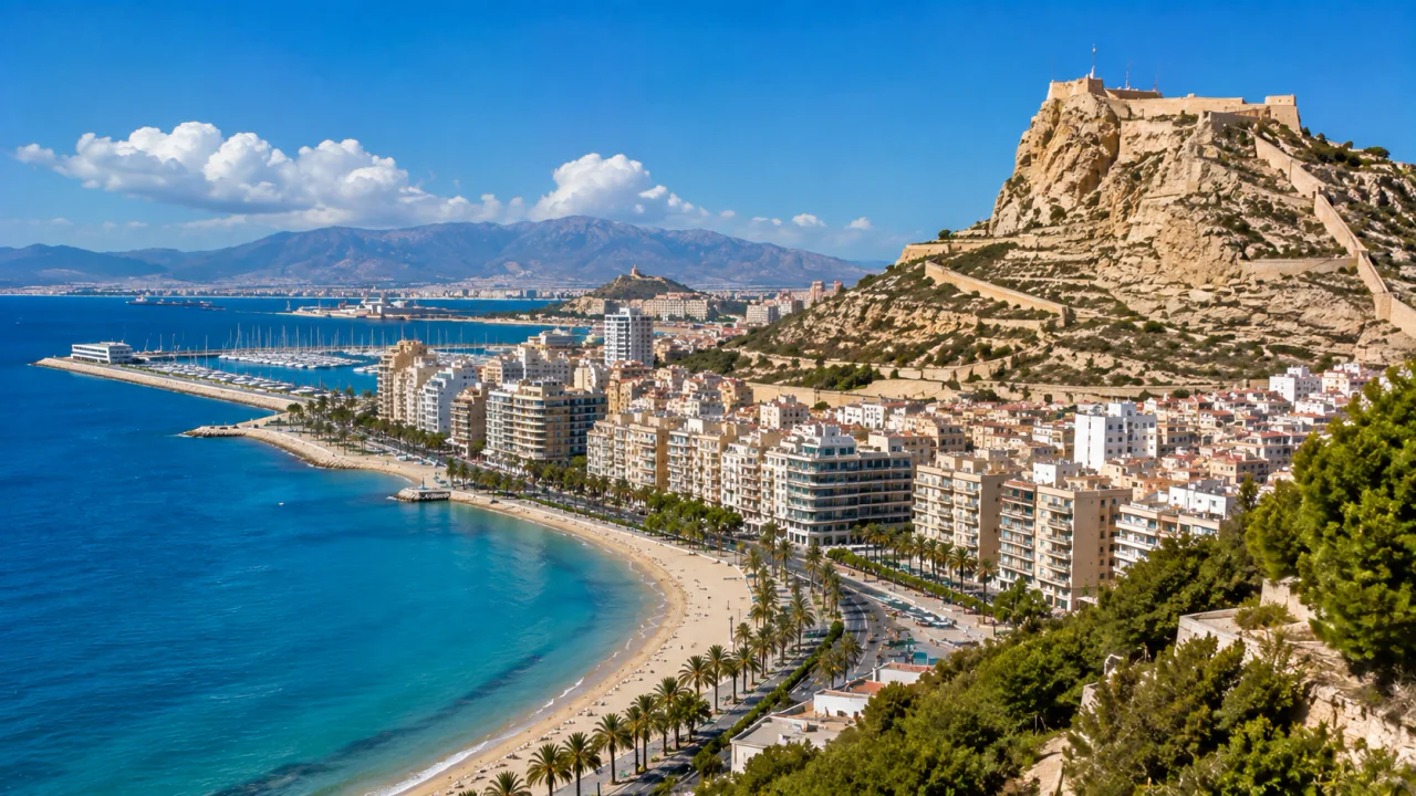 Almería feribot varış noktası
