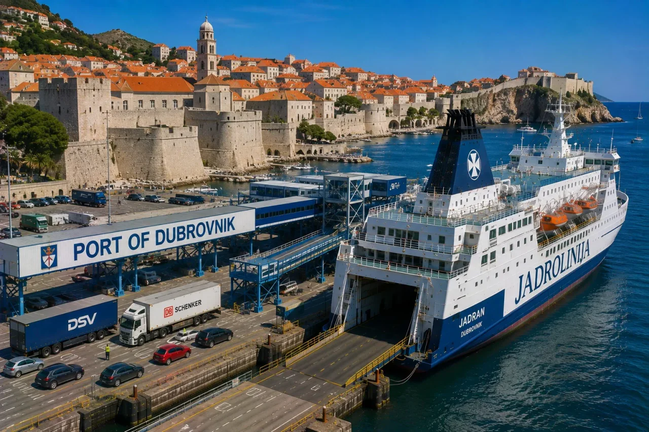 Dubrovnik feribot varış noktası
