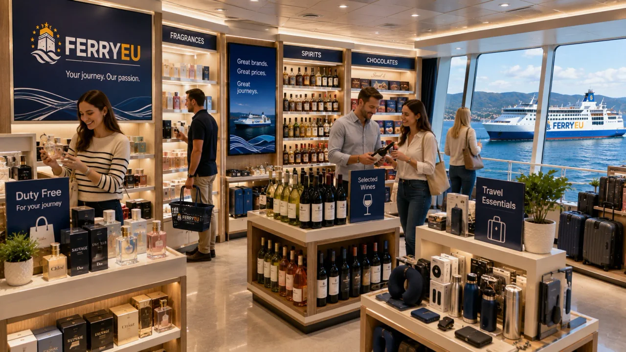 Feribotta gümrüksüz satış mağazası