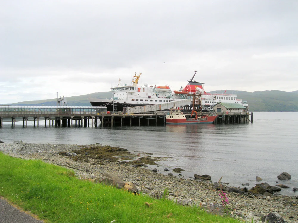 Craignure feribot limanı, Mull'un Isle'i