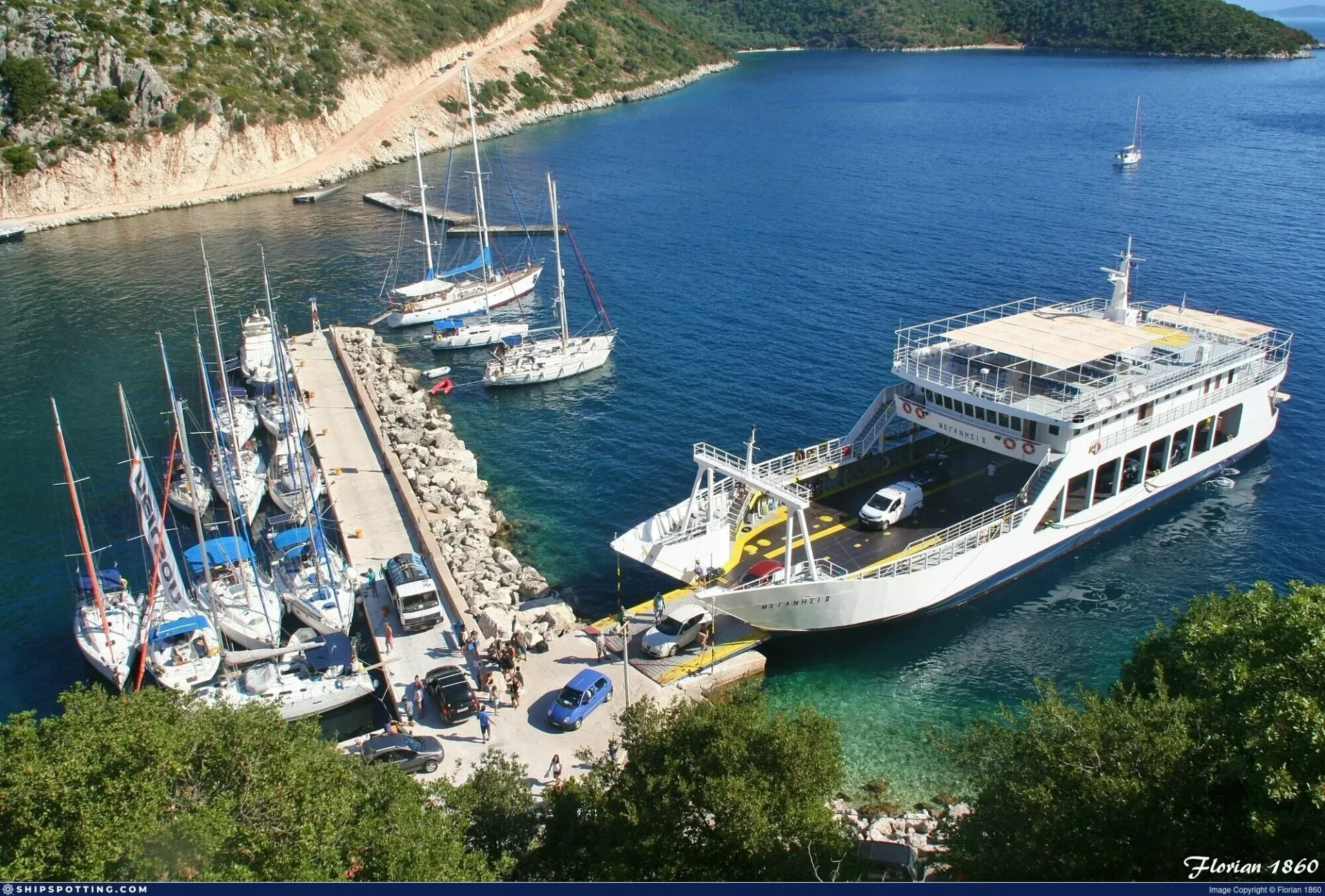 Frikes Feribot İskelesi, Ithaca