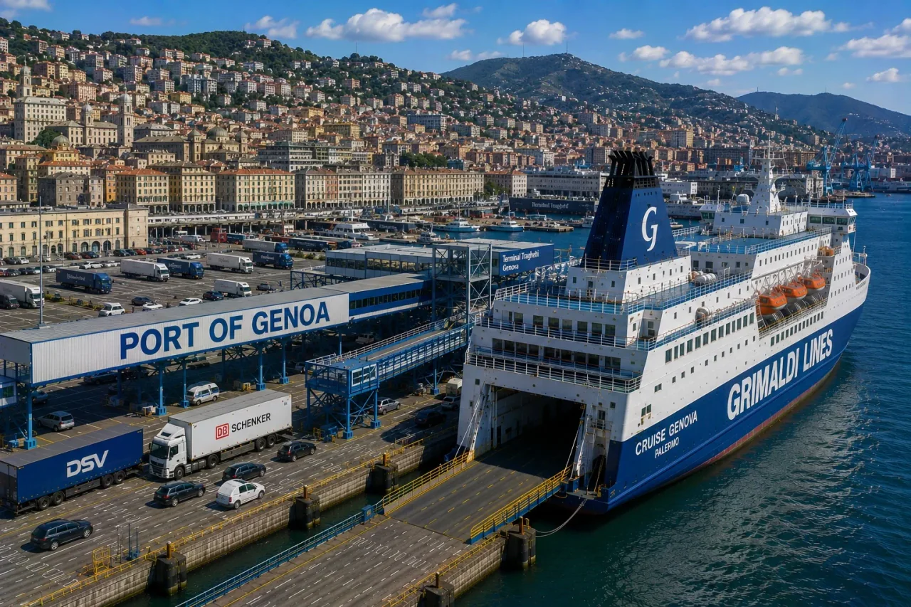 Cenova feribot limanı