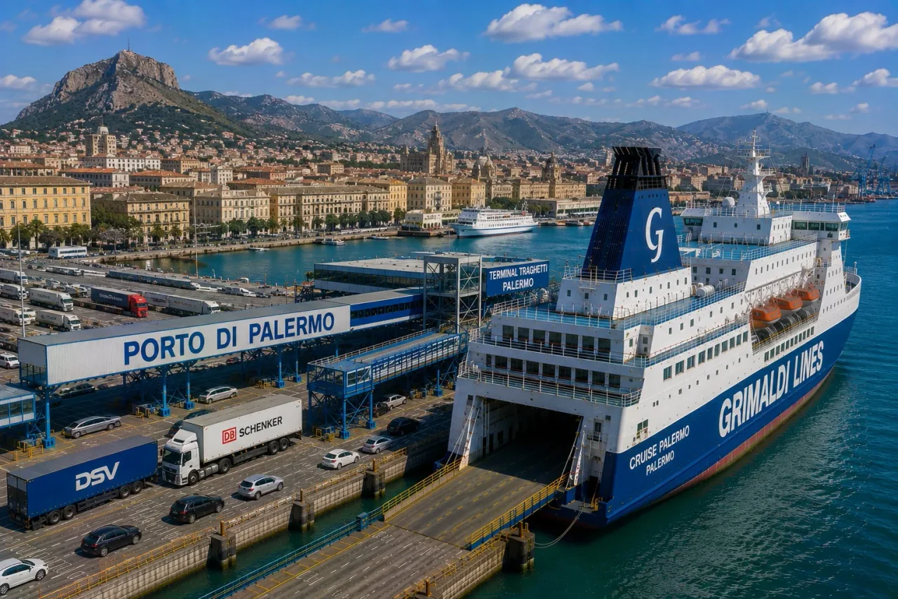 Palermo feribot limanı