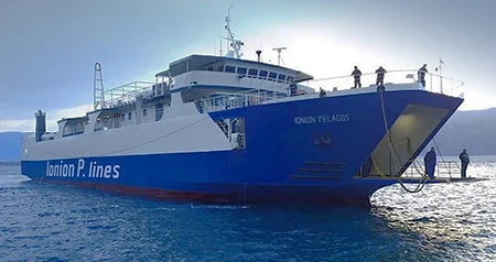 Ionion P. Linesı Ionion Pelagos feribot hizmeti