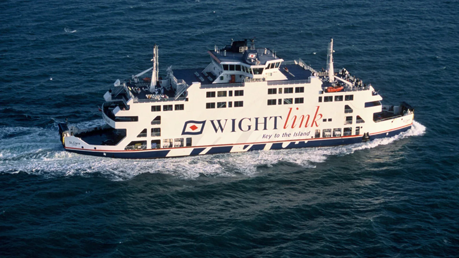 Wightlink St Clare yolcu ve araç feribotu