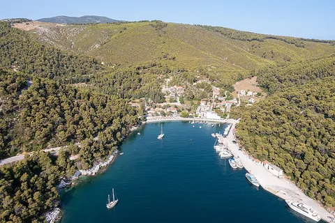 Agnontas (Skopelos), Yunanistan manzarası