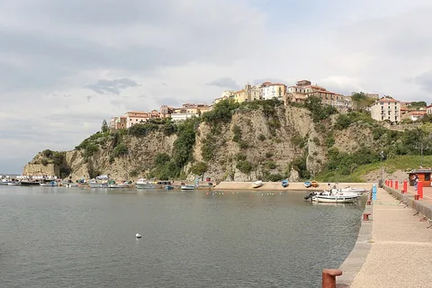 Agropoli, İtalya manzarası