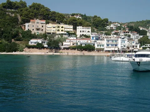 Alonissos, Yunanistan manzarası