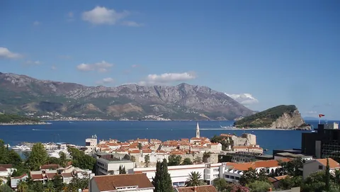 Budva, Karadağ manzarası