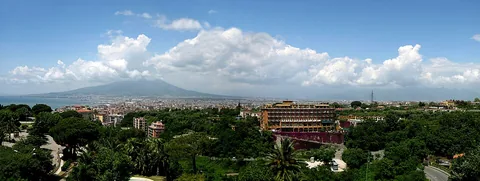 Castellammare di Stabia, İtalya manzarası