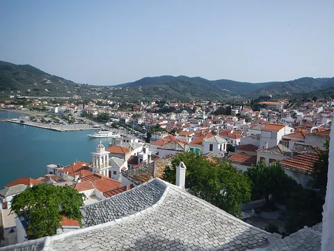 Chora (Skopelos), Yunanistan manzarası