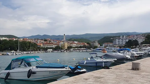 Crikvenica, Hırvatistan manzarası