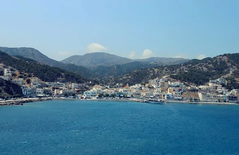 Diafani, Yunanistan manzarası