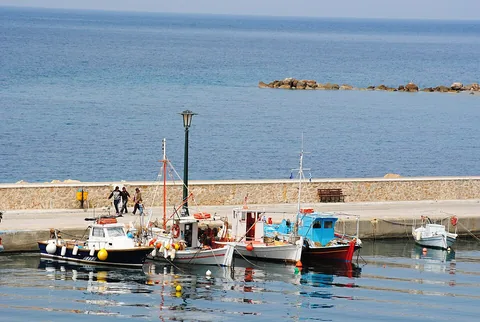 Glossa (Skopelos), Yunanistan manzarası