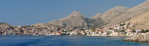 Halki, Yunanistan manzarası