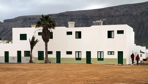 La Graciosa (Caleta del Sebo), İspanya manzarası