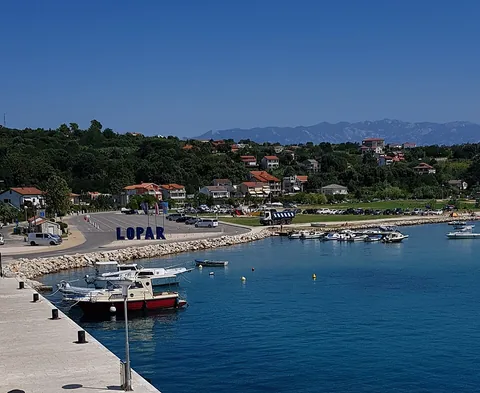Lopar, Hırvatistan manzarası