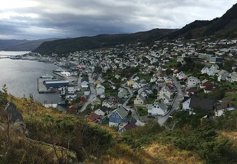 Måløy, Norveç manzarası