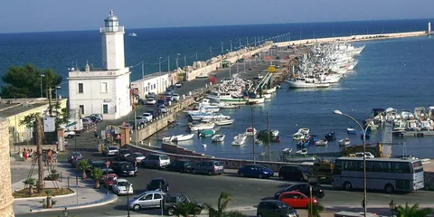 Manfredonia, İtalya manzarası
