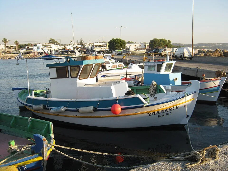Mastichari, Kos kıyısı ve liman çevresi