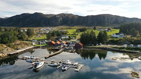 Mjømna, Norveç manzarası