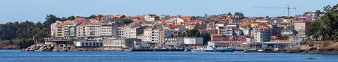 Portonovo, İspanya manzarası