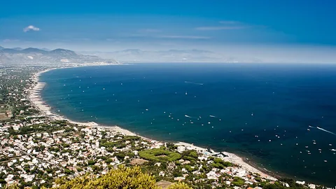 San Felice Circeo, İtalya manzarası
