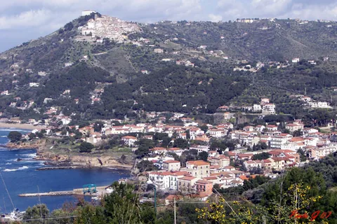 San Marco di Castellabate, İtalya manzarası