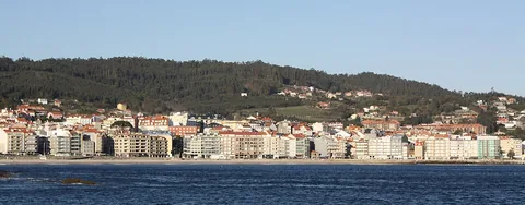 Sanxenxo, İspanya manzarası