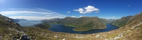 Bremangerlandet, Smørhamn yakınında, Norveç