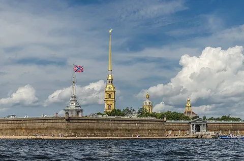 St Petersburg, Russia manzarası