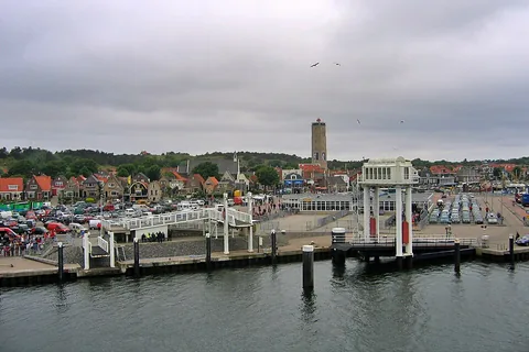 Terschelling, Hollanda manzarası