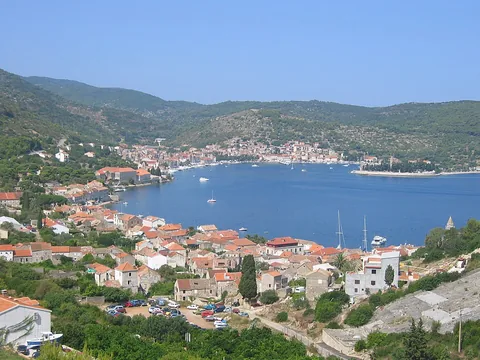 Vis, Hırvatistan manzarası