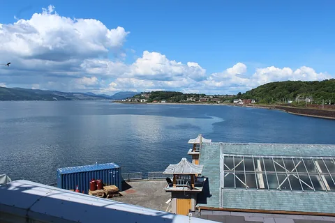 Wemyss Bay, Birleşik Krallık manzarası